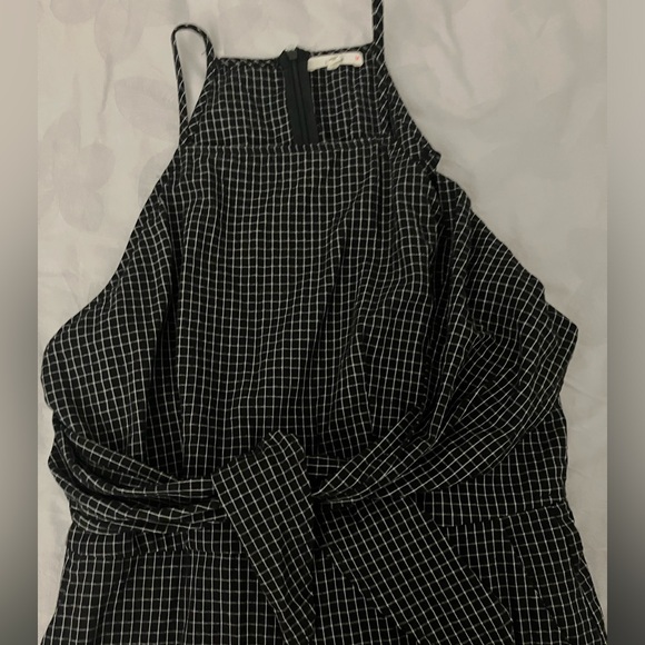 Wide leg plaid jumpsuit - Picture 1 of 5